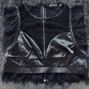 ▪️NEW▪️Rehab Lace Crop Top